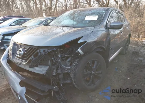 2018 Nissan Murano S z USA, uszkodzony, nr VIN 5N1AZ2MH4JN121944